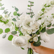 Load image into Gallery viewer, san_francisco_elopement_flowers_flower_lab_design_petite_white_bridal_bouquet - Bridal Bouquet
